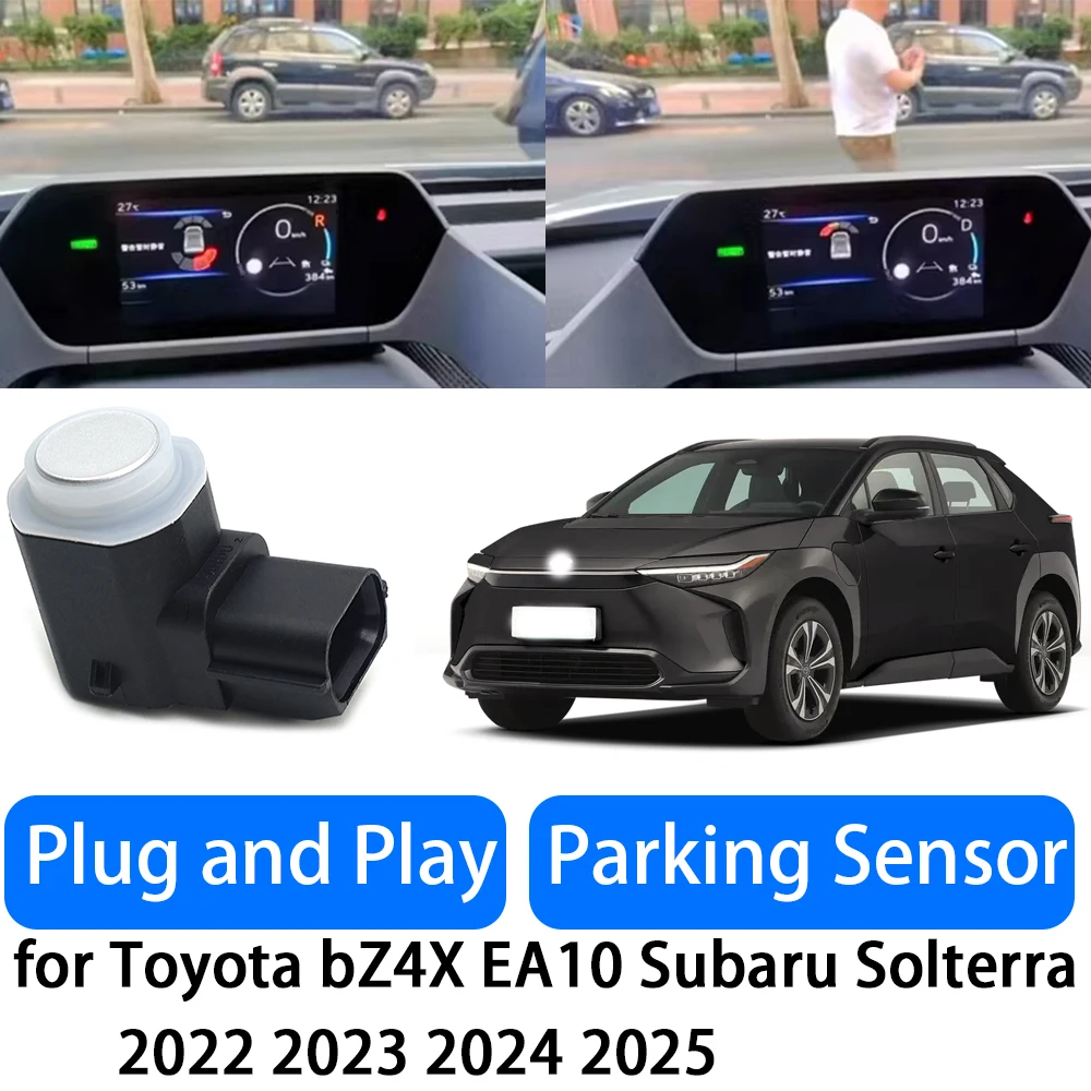 for Toyota BZ4X EA10 Subaru Solterra 2022-2025 Reverse Radar Precision Detection & Easy Install OEM Fit Parking Sensor System