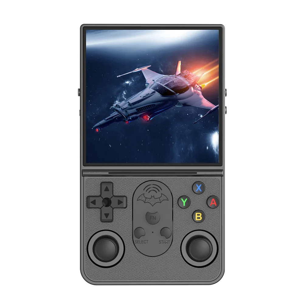 T16MAX 128G 30000 + Jogos Tela IPS de 4 polegadas Retro Console de jogos portátil RK3326 Quad Core Dual 3D Joystick Alto-falante HiFi embutido