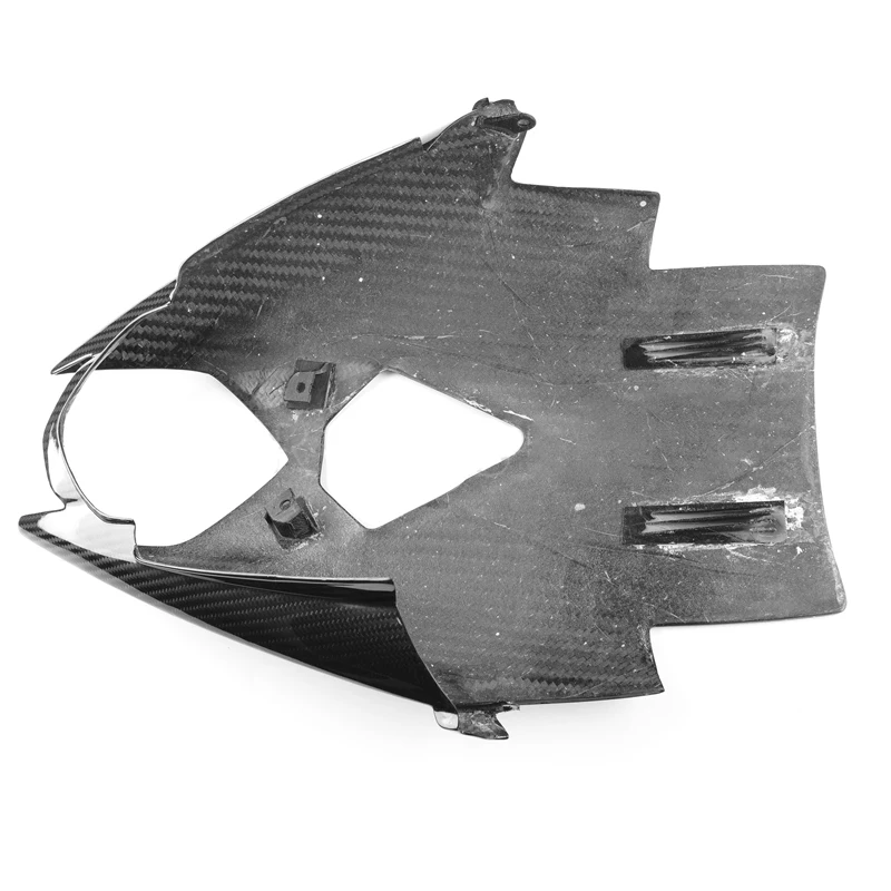 For Triumph Street Triple 765 RS Carbon Fiber Rear Underbody Cover - Motorcycle Performance Enhancer