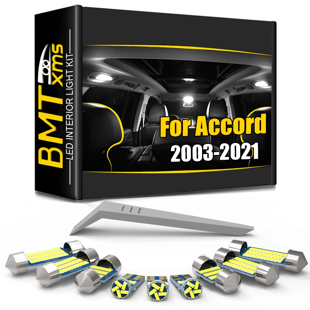 

BMTxms Canbus For Honda Accord 2003 2005 2006 2008 2009 2010 2011 2012 2013 2015 2016 2017 2018 2019 2020 2021 Interior Lights