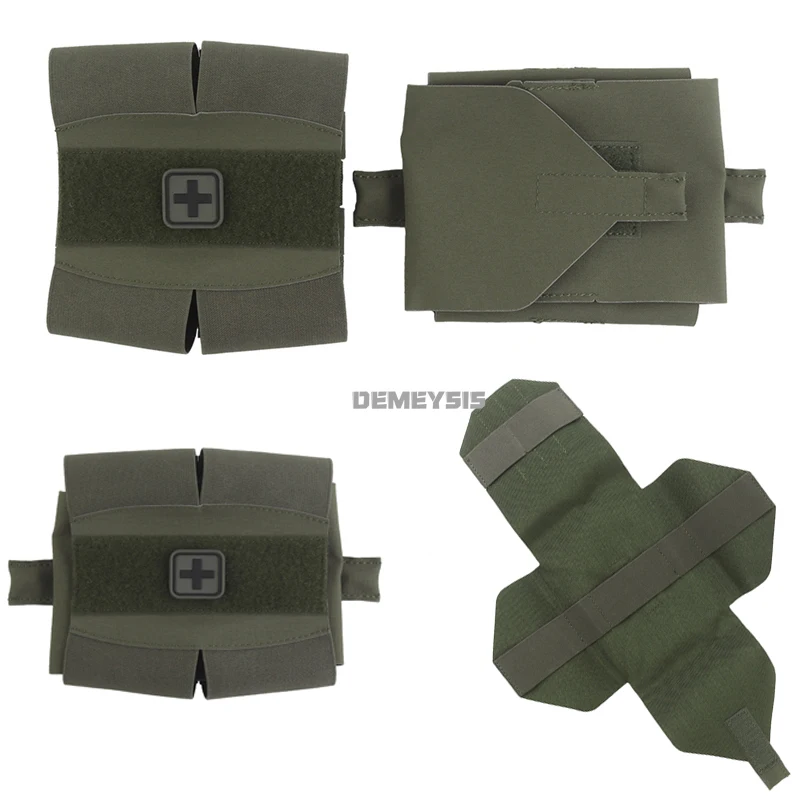 

Медицинская тактическая сумка-подсумок MOLLE для охоты, быстросъемная, 2-в-1, для аптечки первой помощи, для выживания и безопасности, IFAK, на пояс, EDC-сумка