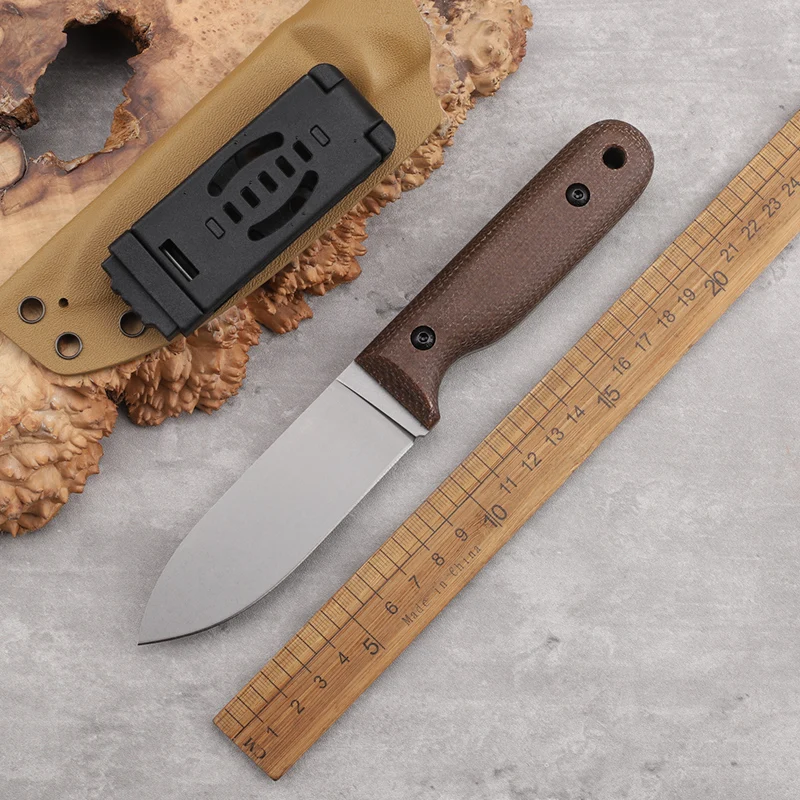 

DC53 интегрированный стальной льняной нож с фиксированной ручкой, портативный инструмент для выживания в кемпинге, альпинизма и рыбалки