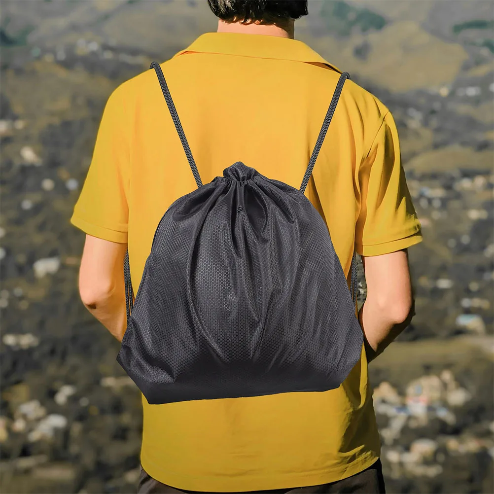 2 stuks multifunctionele waterdichte opbergtas trekkoord rugzak voor motorfiets fiets elektrische fiets sport rainguitrusting