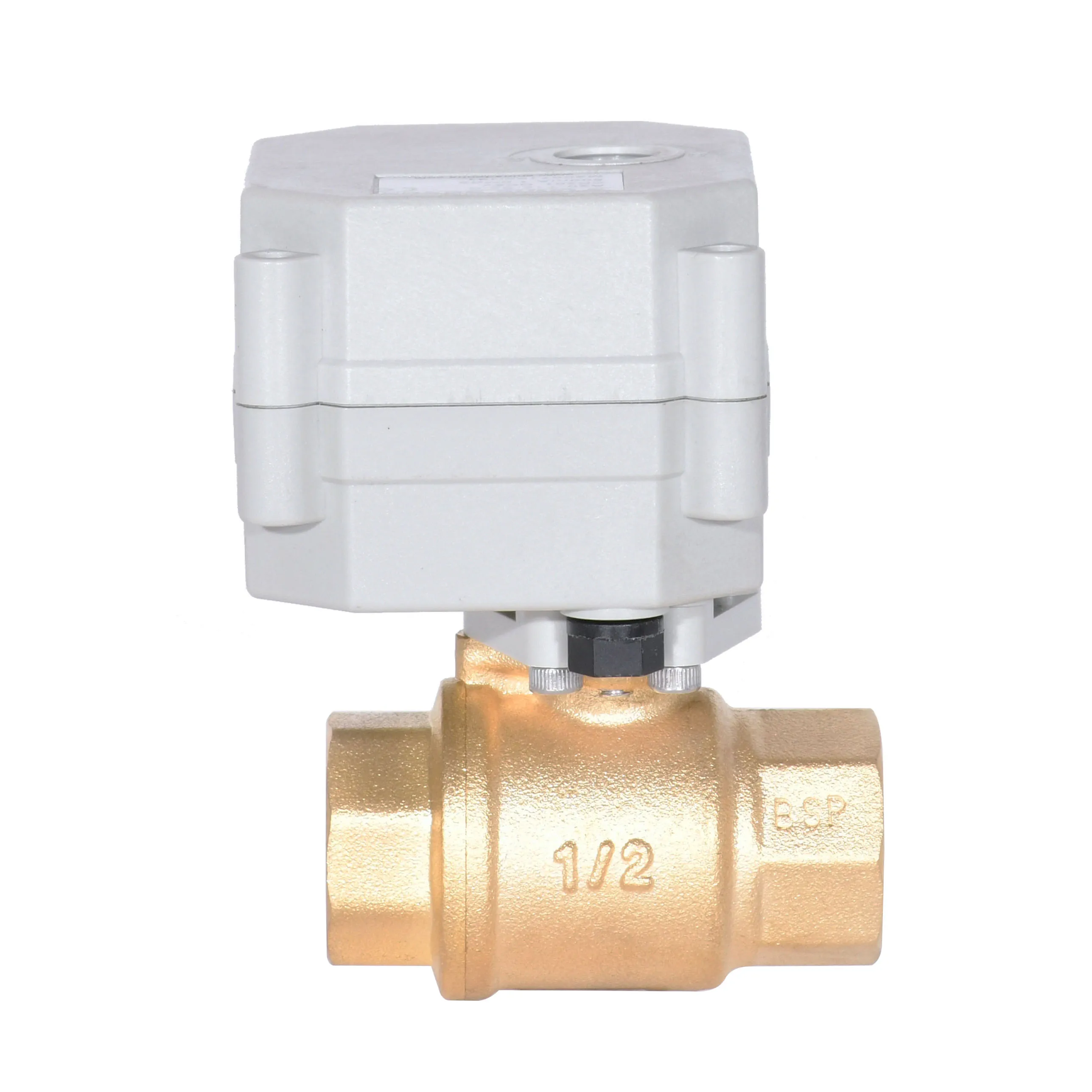 DC5V 1'' Brass Electric CR301 2-way Motorized Ball Valve Flow control device
