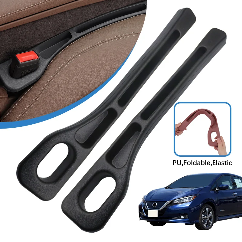 

Car Seat Gap Filler Side Seam Plug Strip Leak-proof Filling Strip For Nissan LEAF Car Decoration Accessories