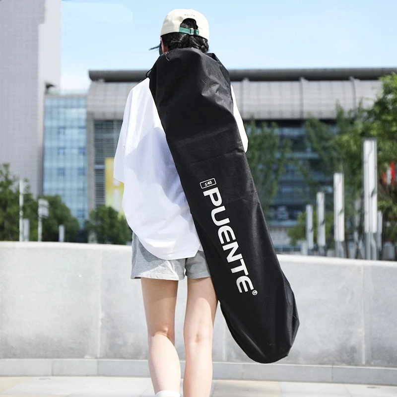 

Сумка для скейтборда Двухбордная сумка для длинной доски на одно плечо для танцевального доска Сумка для длингового доска и скейтборда