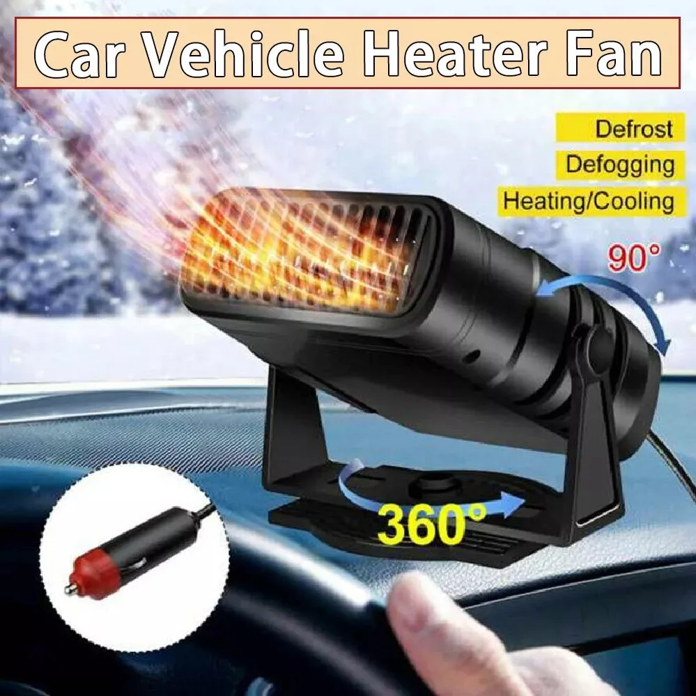 

Портативный автомобильный обогреватель, вентилятор, керамический обогреватель, размораживатель, туманоуловитель постоянного тока 12 В