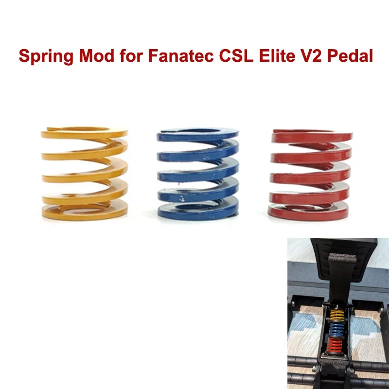 For Fanatec CSL Elite V2 Brake Pedal DIY Spring Mod Kits