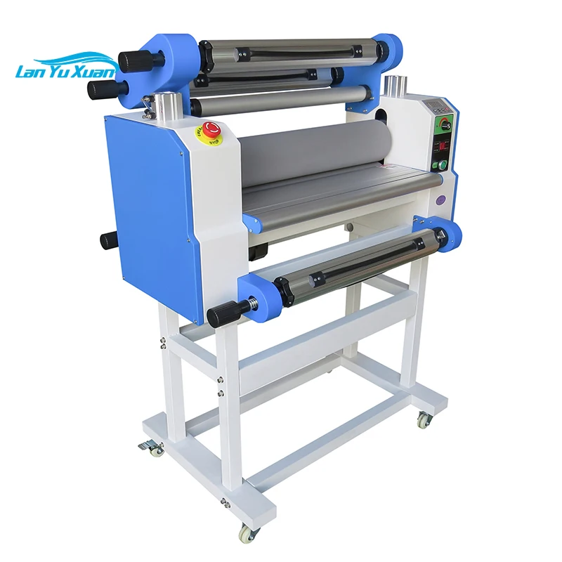 

Small Size 650mm DTF Roll To Roll Coating Laminating Car Sticker Vinyl Paper Lamination Machine Hot And Cold Automatic Laminator