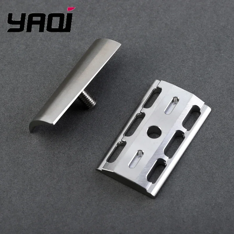 2026 Yaqi SLOPE Slant Safety Razor Head Stainless Steel 316 for Smooth Shaving Limited-time sale