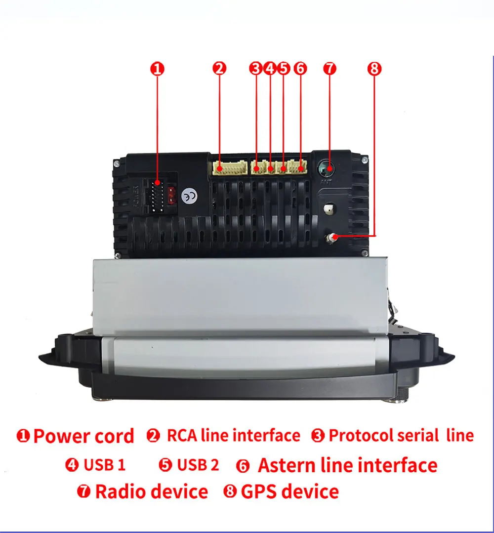 Suitable for 07-12 Fiat Lingya car central control screen 4G full network Bluetooth navigation all-in-one machine
