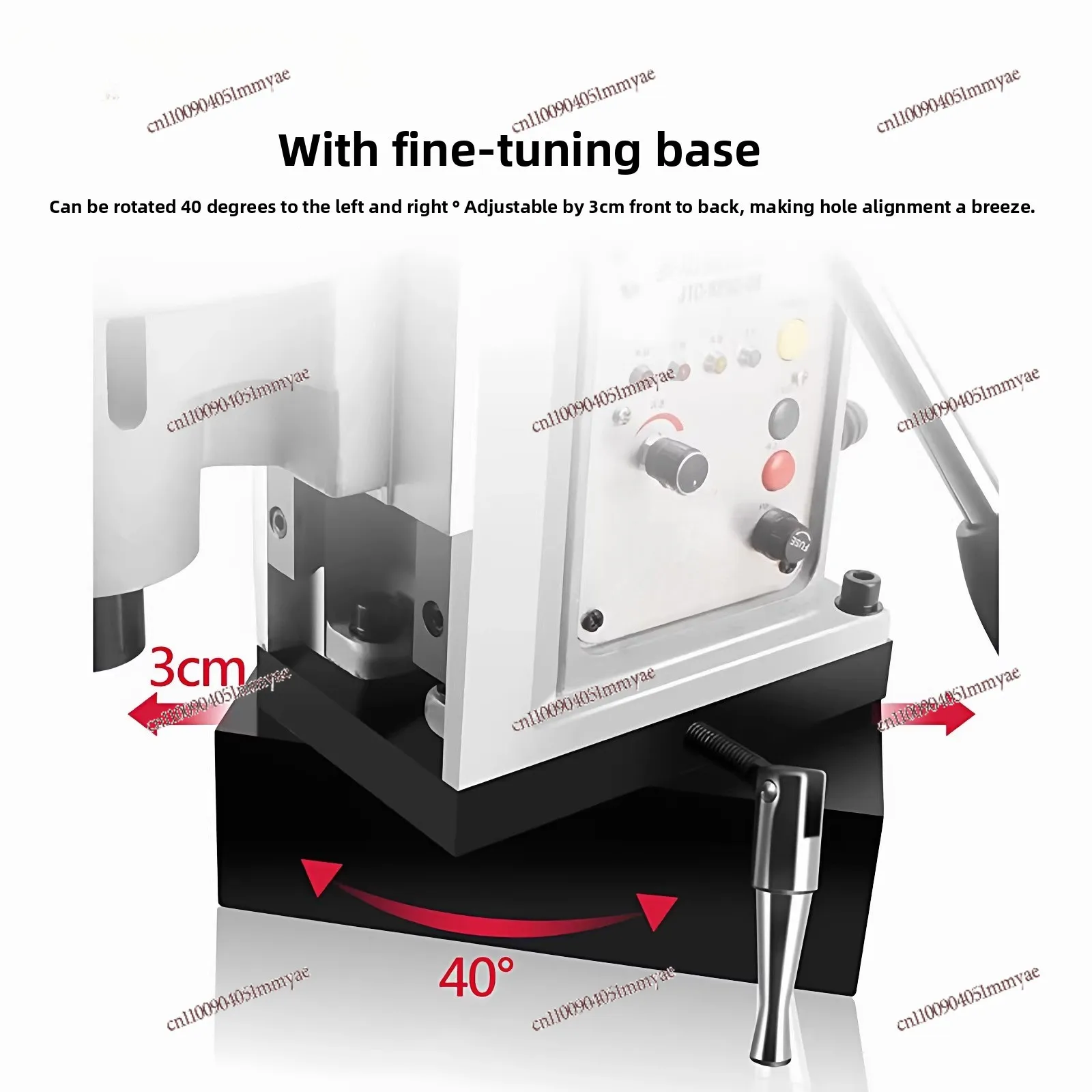 Magnetic seat drill small magnetic drill multi-functional electromagnet drill tapping machine