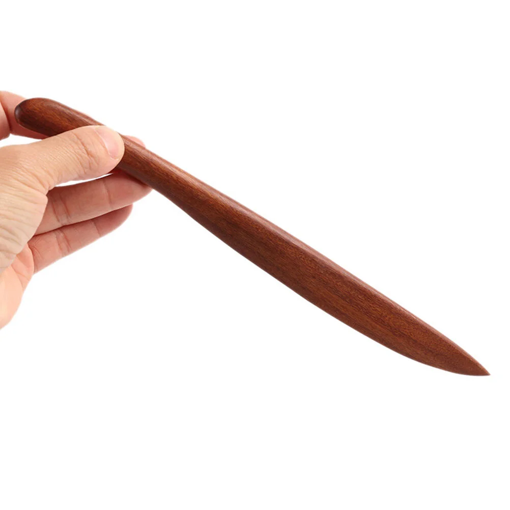 Ergonomic Xuan Paper Knife Natural Wood Envelope Opener Lightweight Letter Creative Stationery Office Tool