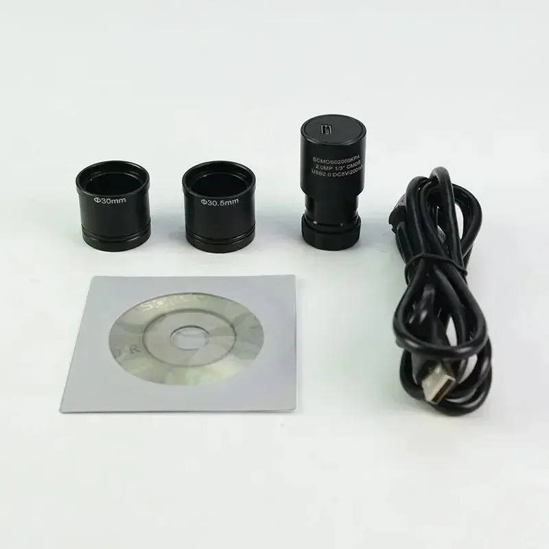 

1/3" HD USB 2.0MP CMOS Measuring 23.2mm Digital Microscope Camera with 30 & 30.5mm Accesorio Telescopio Microscopio Laboratorio
