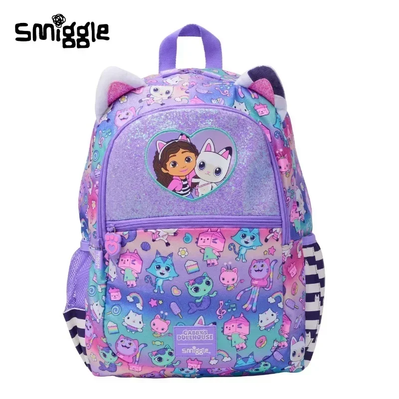 Disney Smiggle Gabby's Dollhouse Classic Backpack 42cm X 30cm Lunch Bag Pencil Case