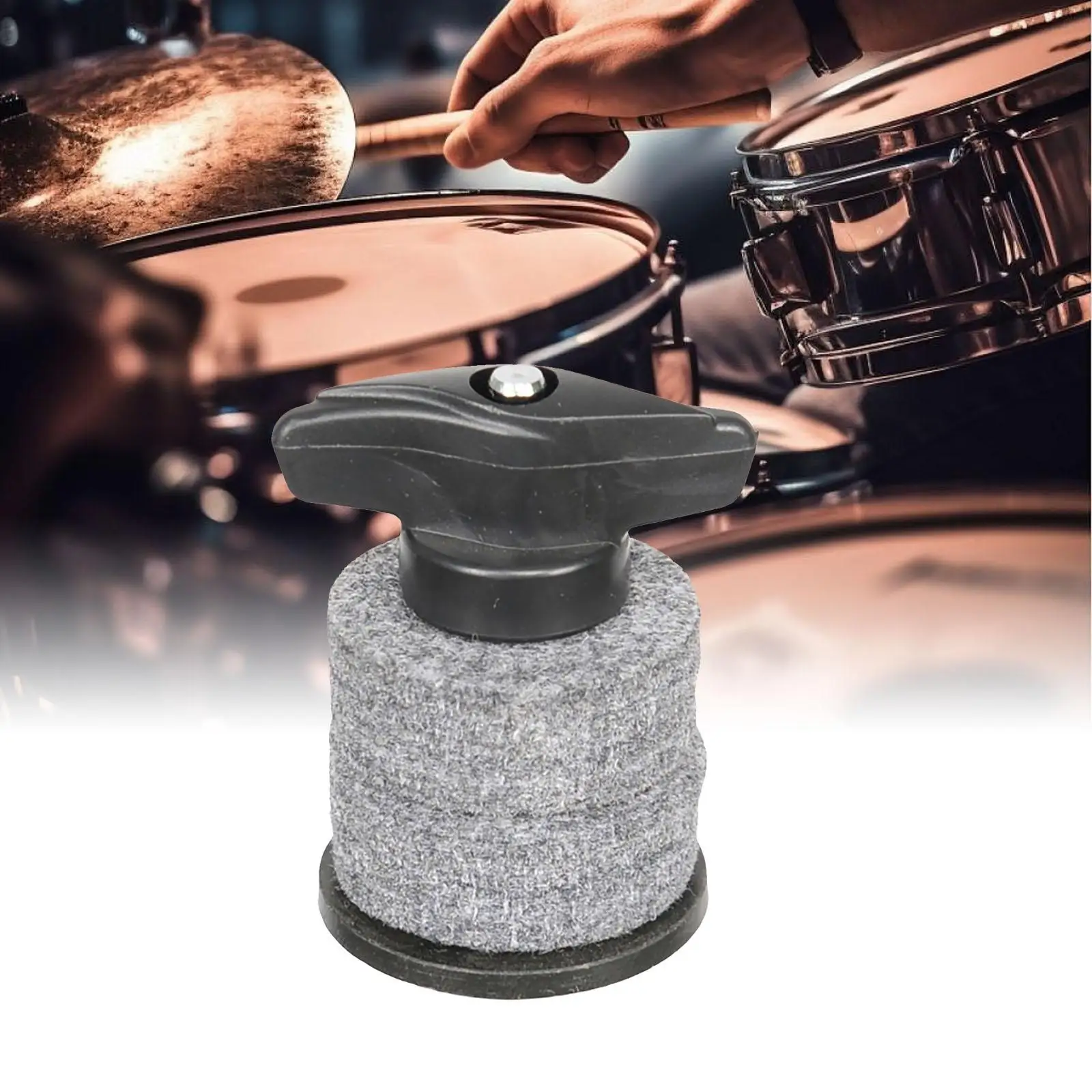 Cymbal Accessories Drum Parts, Easy to Install, Sturdy, Lightweight Portable Cymbal Stand Sleeve Cymbal Stand Felts Accessory