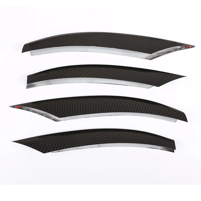 

Authentic Car Front Bumper Fog Light Trim Strips For Mercedes Benz C Class W205 2019-2021 Air Intake Grille Splitter Decoration