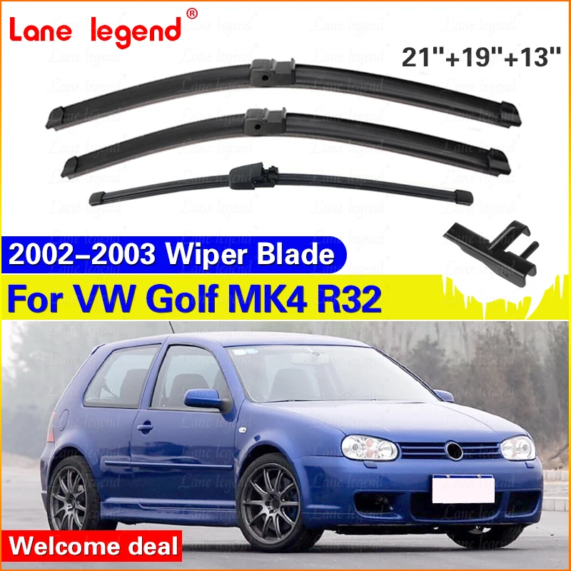 Wiper Front Rear Wiper Blade Blades for Volkswagen VW Golf 4 MK4 R32 2002 2003 Windshield Window Wash 21