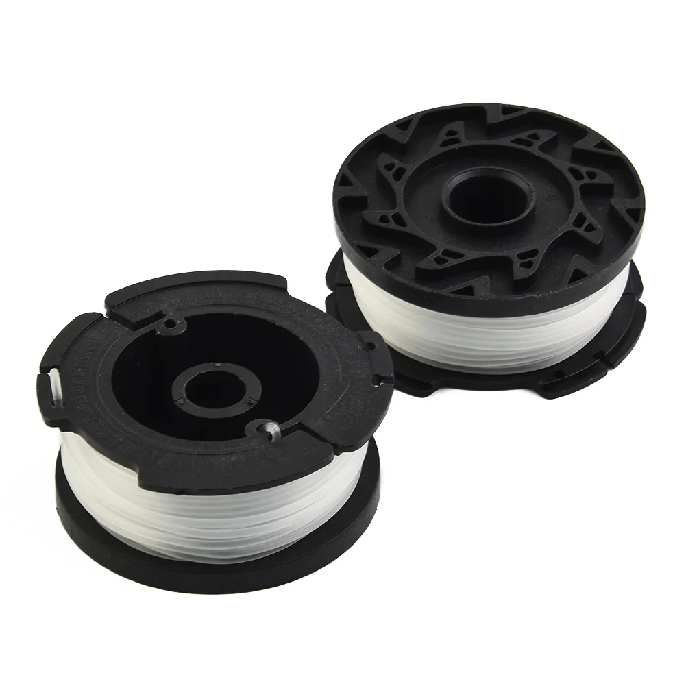 Replacement Thread Spool Set for Black and Decker For Strimmers 4 Units Coil Cap and Spring Compatible Models Listed