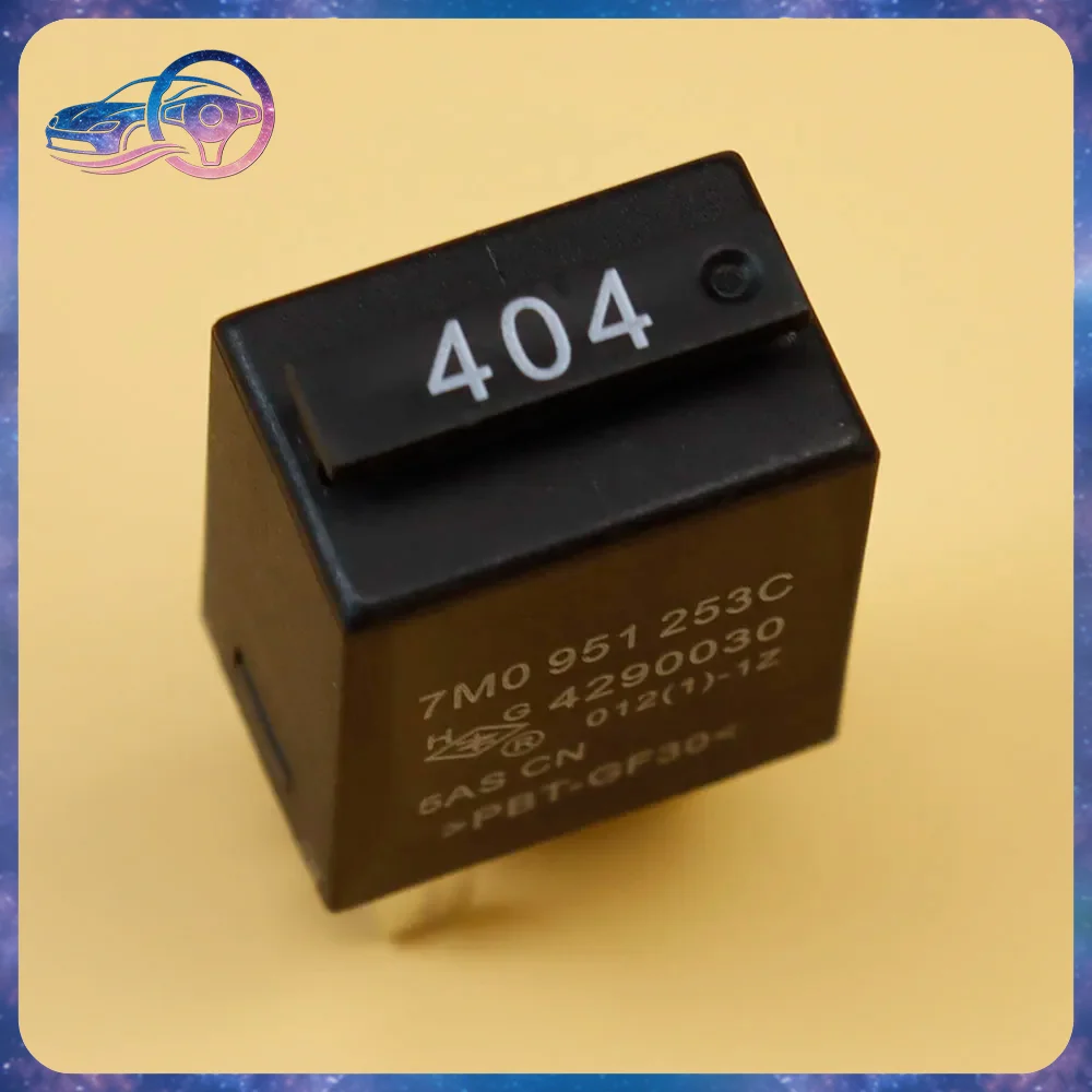 

7M0951253C Car Relay #404 for Volkswagen Amarok Jetta Golf Caddy EOS Scirocco Sharan Audi A3 A4 A5 A6 A8 Seat Skoda Roomster
