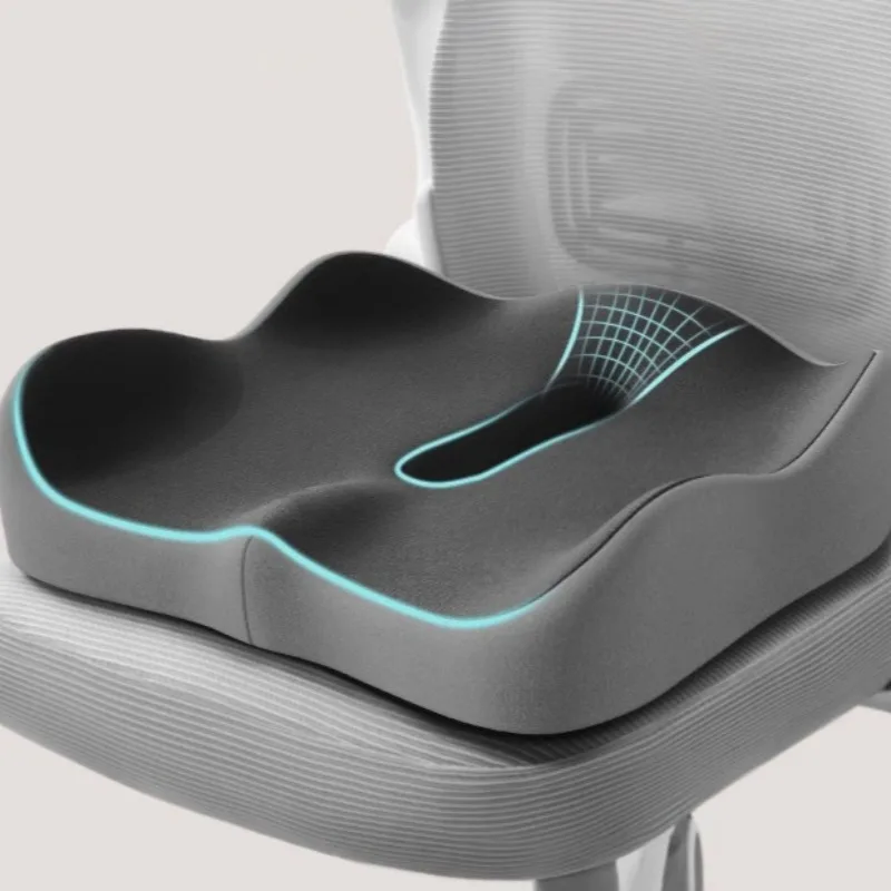 Memory Foam Seat Cushion Slow Rebound Tailbone Pressure Relief Butt Pad Office Sitting Hip Support Cushion Prop