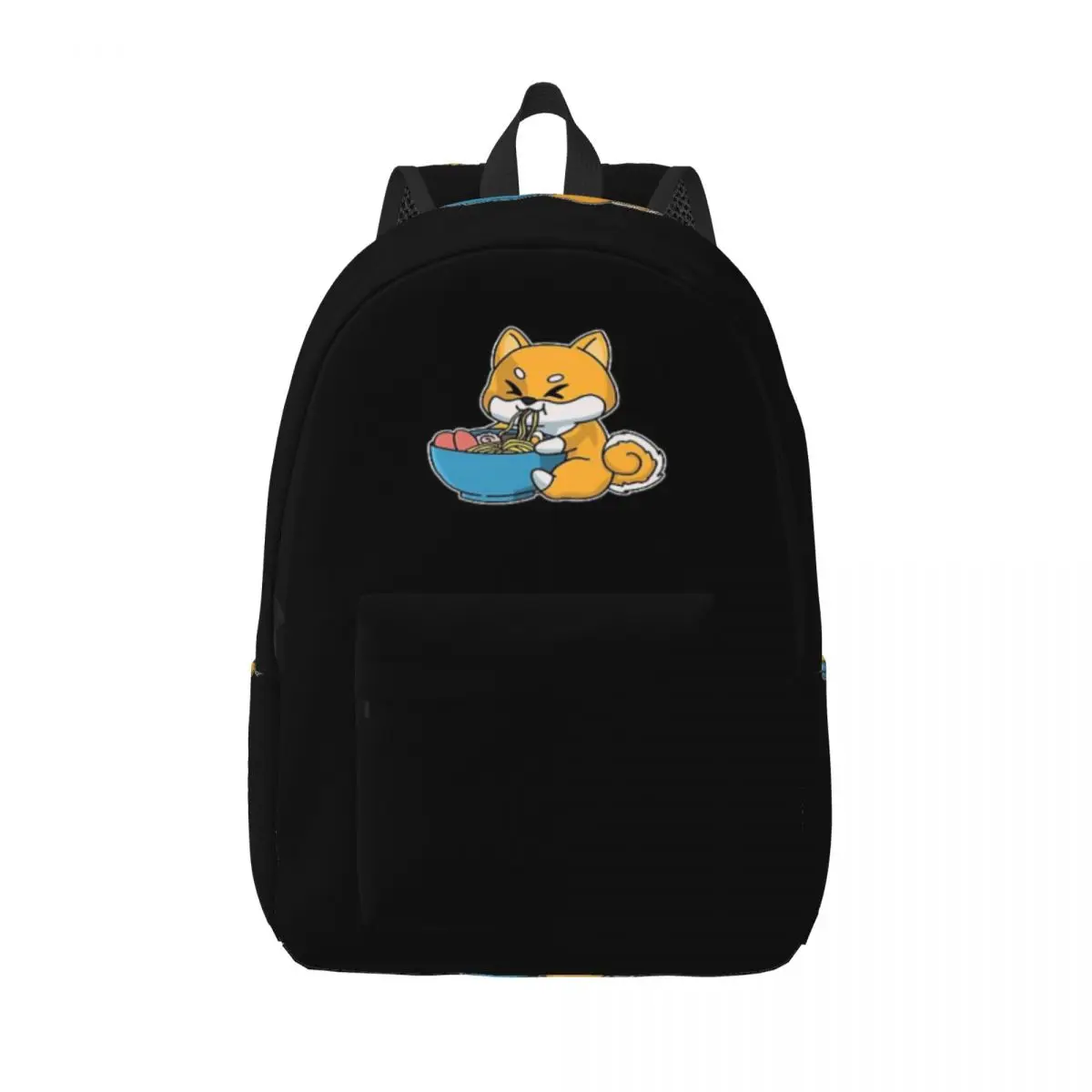 

Аниме Kawaii Ramen Eating Fox японская лапша простой и стильный рюкзак холст рюкзак рюкзаки