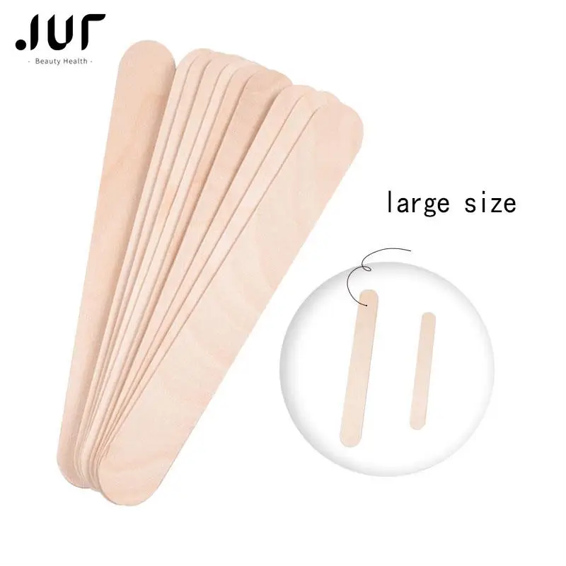 

10/100Pc Disposable Wooden Waxing Stick Wax Bean Wiping Wax Tool Hair Removal Cream Beauty Bar Body Beauty Tool Tongue Depressor