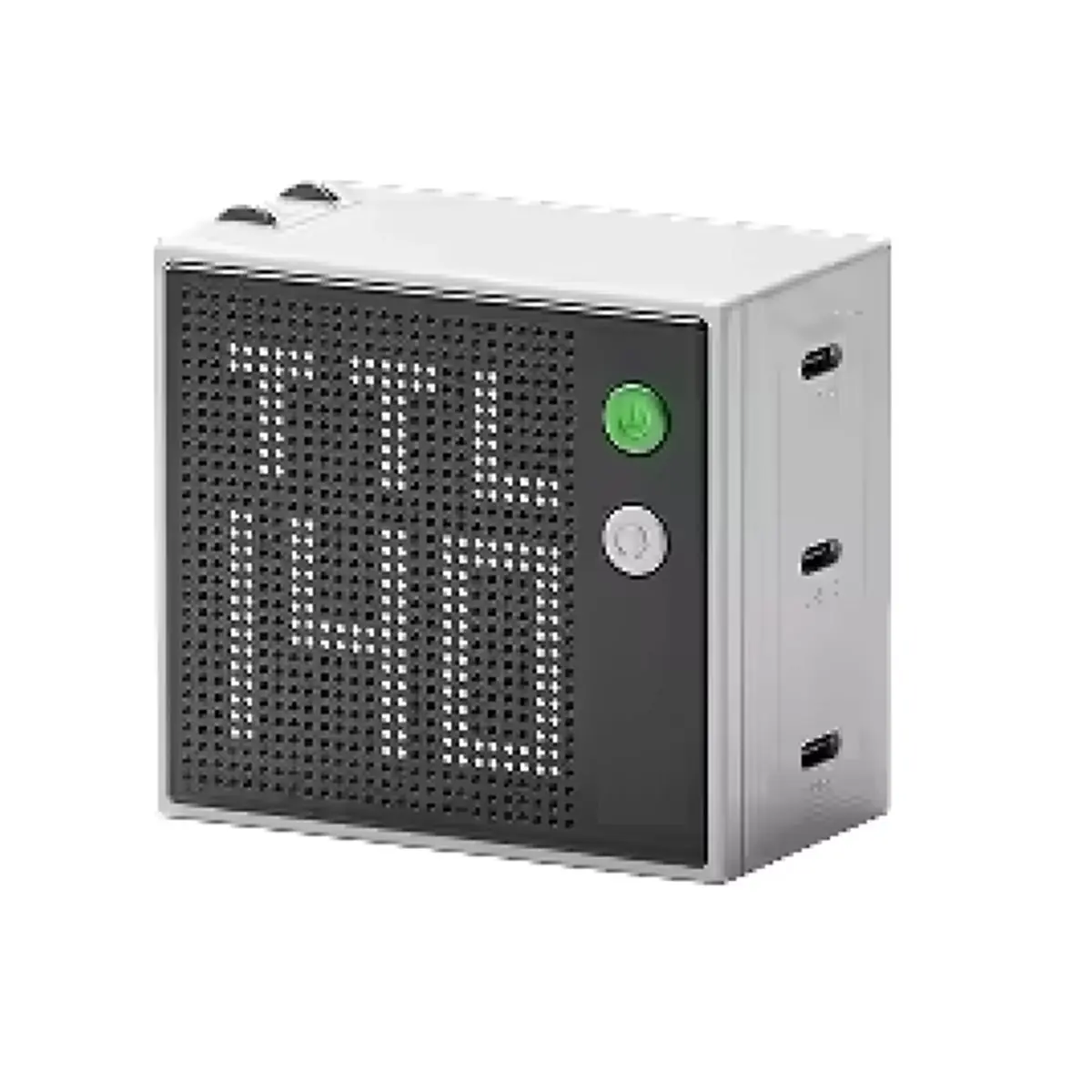 caricatore-dot-matrix-a93p-con-presa-us-140w-ricarica-rapida-display-a-schermo-adattatore-di-ricarica-multiporta-per-cellulare-e-notebook-grigio