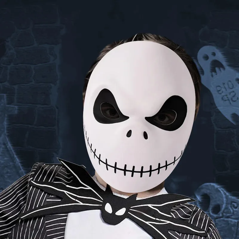 2025 venda quente máscara de eva esqueleto jack vestir-se adereços acessórios de festa de natal palco mostrar cosplay traje jd;2