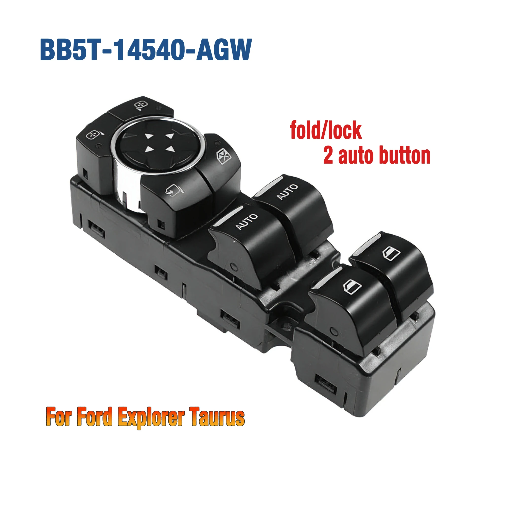 

BB5T-14540-AGW BB5T14540AGW для Ford Explorer Taurus 2011-2015, кнопка управления главным стеклом со стороны водителя