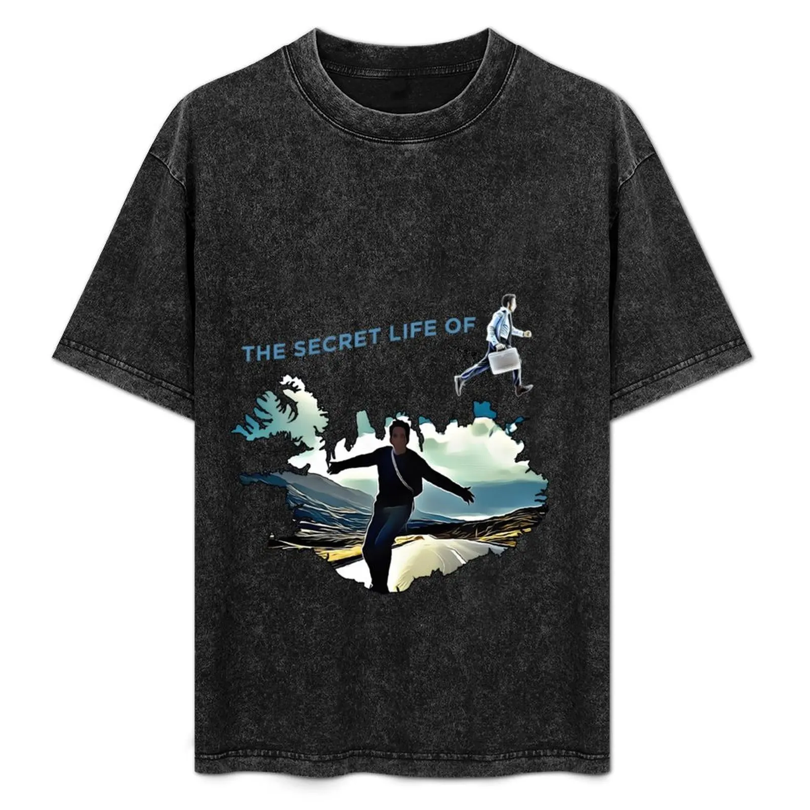 The Secret Life Of Walter Mitty - Iceland T-Shirt Funny t-shirts cute clothes funny t shirts for men