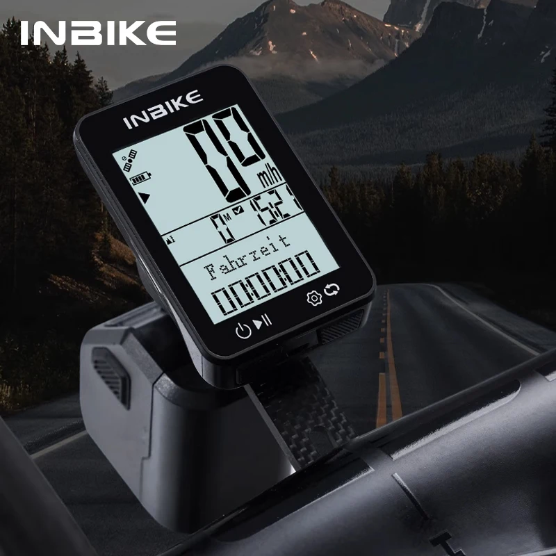 INBIKE Bike Computer GPS Speedometer Odometer Wireless Cycling Computer for Road Mountain Bikes Speed Smart Bicycle Accessories