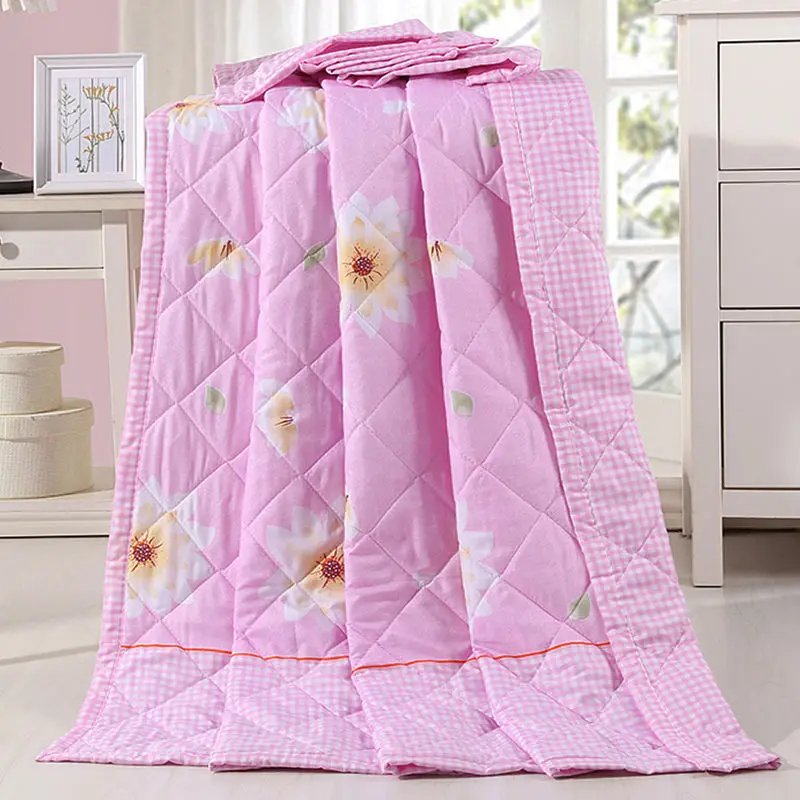 Couverture de couette rafraîchissante d'été en soie, couette de climatisation légère et fraîche, lavable en Machine, tendance