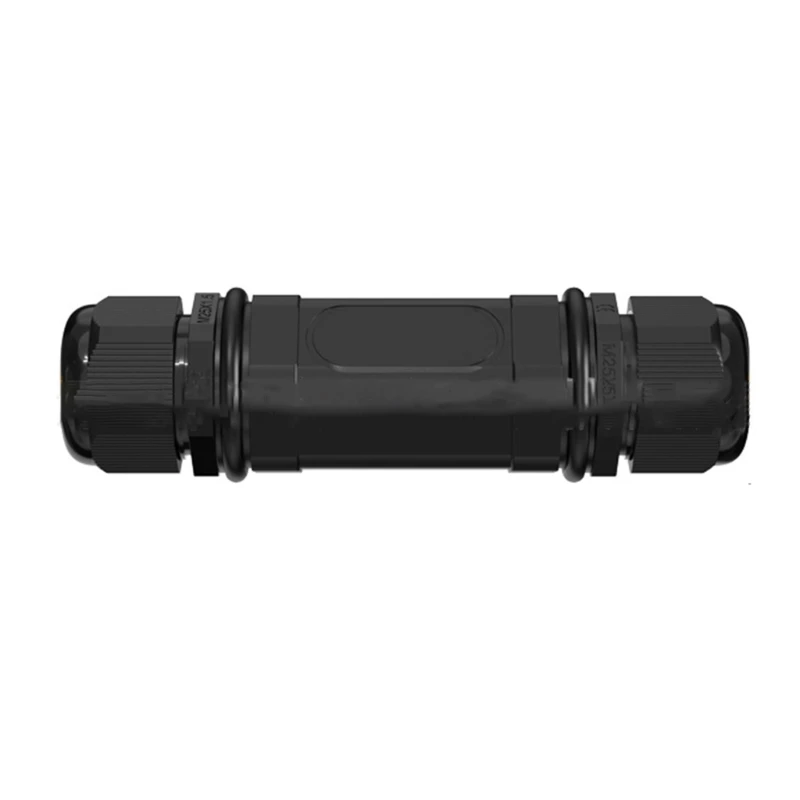 Gigabit Ethernet RJ45 Outdoor Waterproof Connectors, IP68 Networking Coupler for Harsh Environment