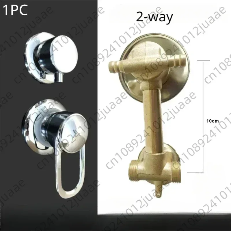 2/3/4/5 Way Shower Switch Control Shower Room Faucets Mixer Shower Cabin Accessories Valves Diverter Tap