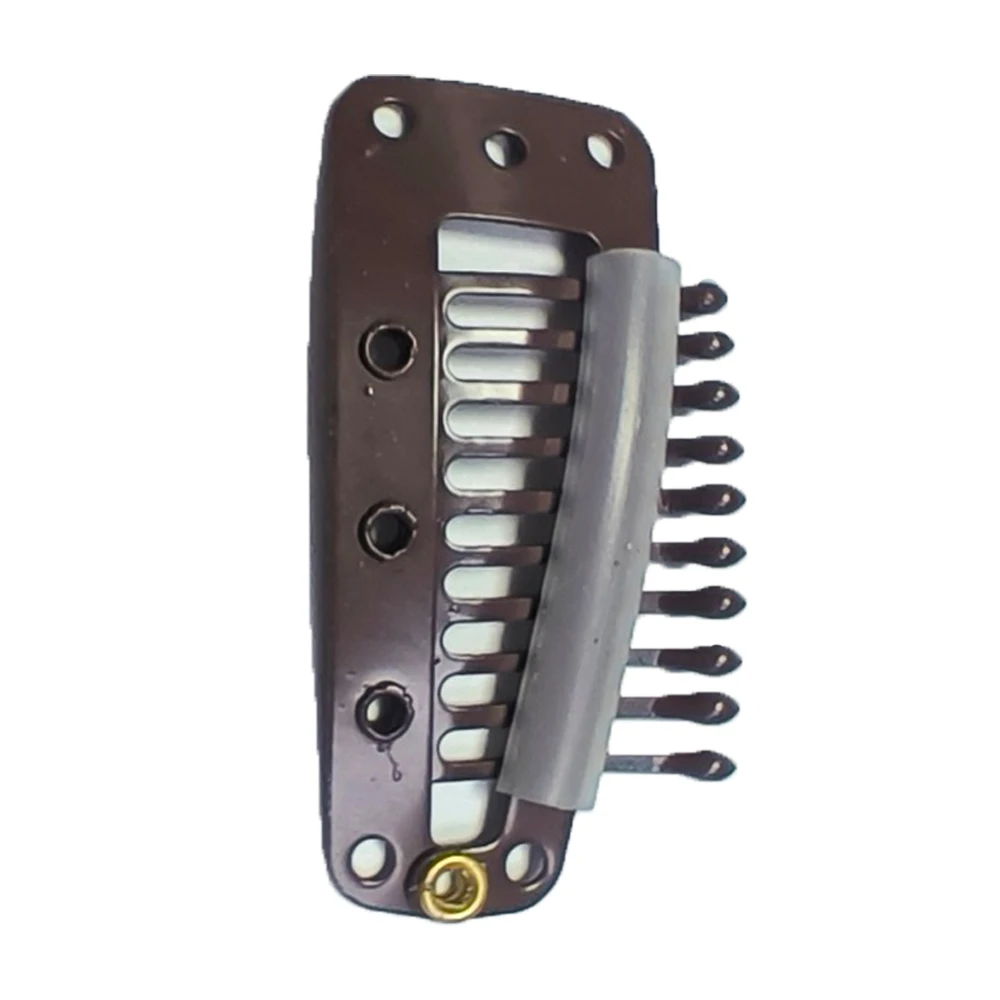 20 قطعة/الحقيبة 10-الأسنان مقاطع الشعر وصلات شعر مشبك خاطف ل وصلات شعر مستعار أدوات اكسسوارات مقاطع شعر مستعار عقد الباروكات 3.8 سنتيمتر #6