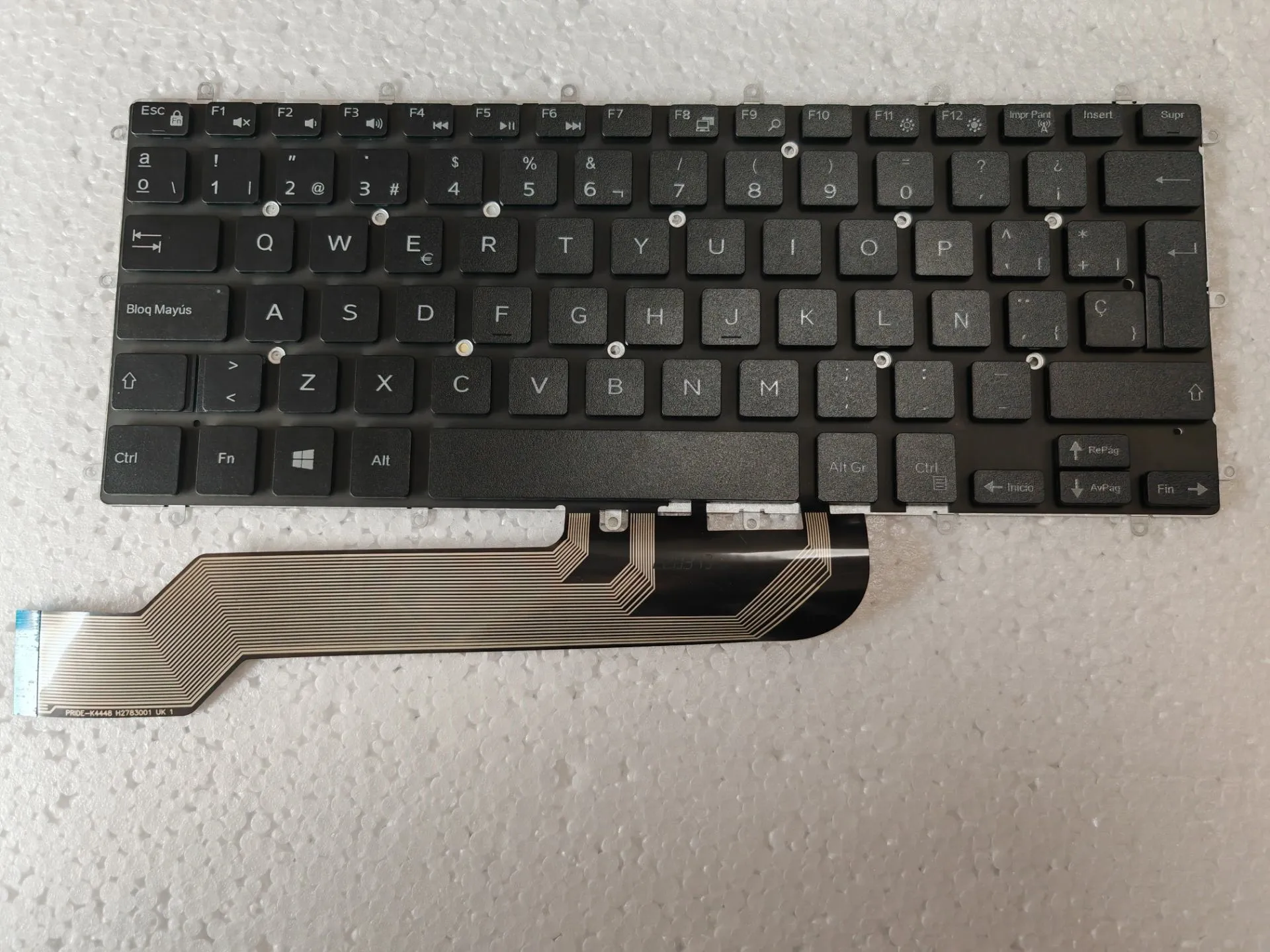 Spanish laptop keyboard FOR DELL Inspiron 13 5368 5378 5578 7368 7378 14 7460 7466 7467 15 7560 7569 7579