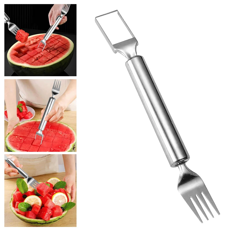 

Stainless Steel Windmill Watermelon Cutter Artifact Salad Fruit Slicer Cutter Tool Watermelon Digger Kitchen Accessories Gadgets