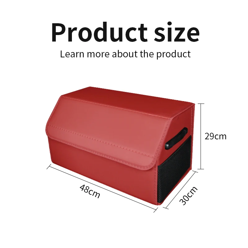 

Multi functional organizing and storage box for car trunk foldable for emergency use For BAOJUN Yep Wuling Almaz MG Hector