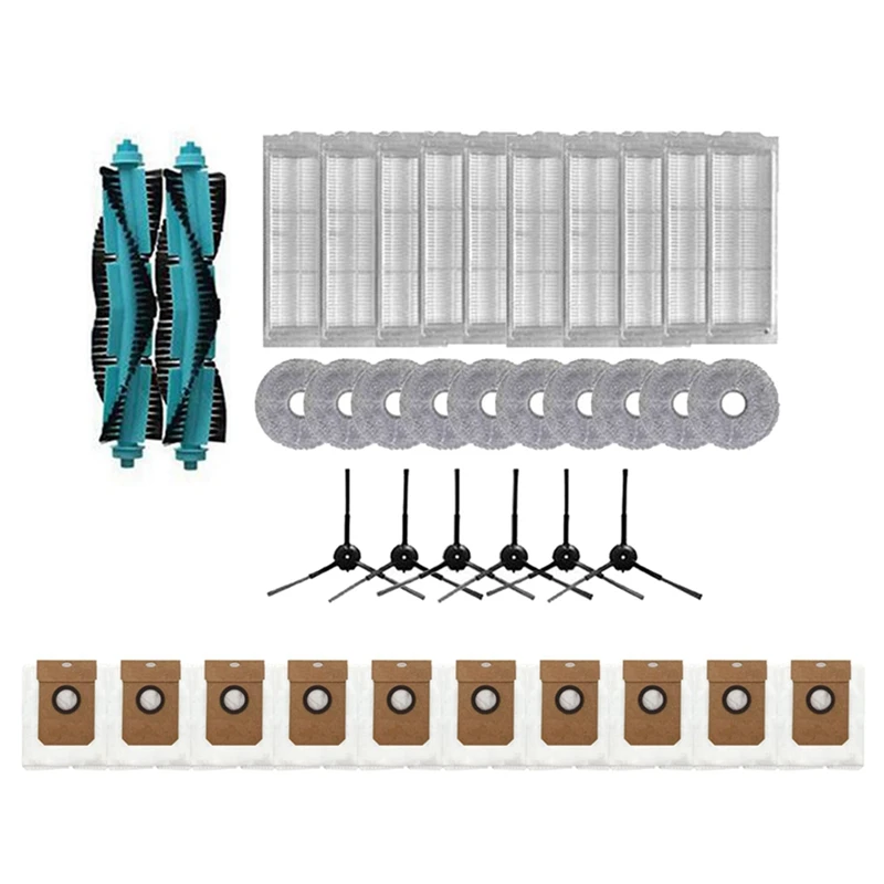 

Запчасти для Cecotec Conga 11090 Spin Revolution, запасные части, основная боковая щетка, Hepa фильтр, Швабра, пылесборник