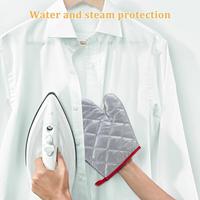 Hand-Held Mini Ironing Pad Sleeve Ironing Board Holder Resistant Glove for Clothes Garment Steamer Portable Protective Mat