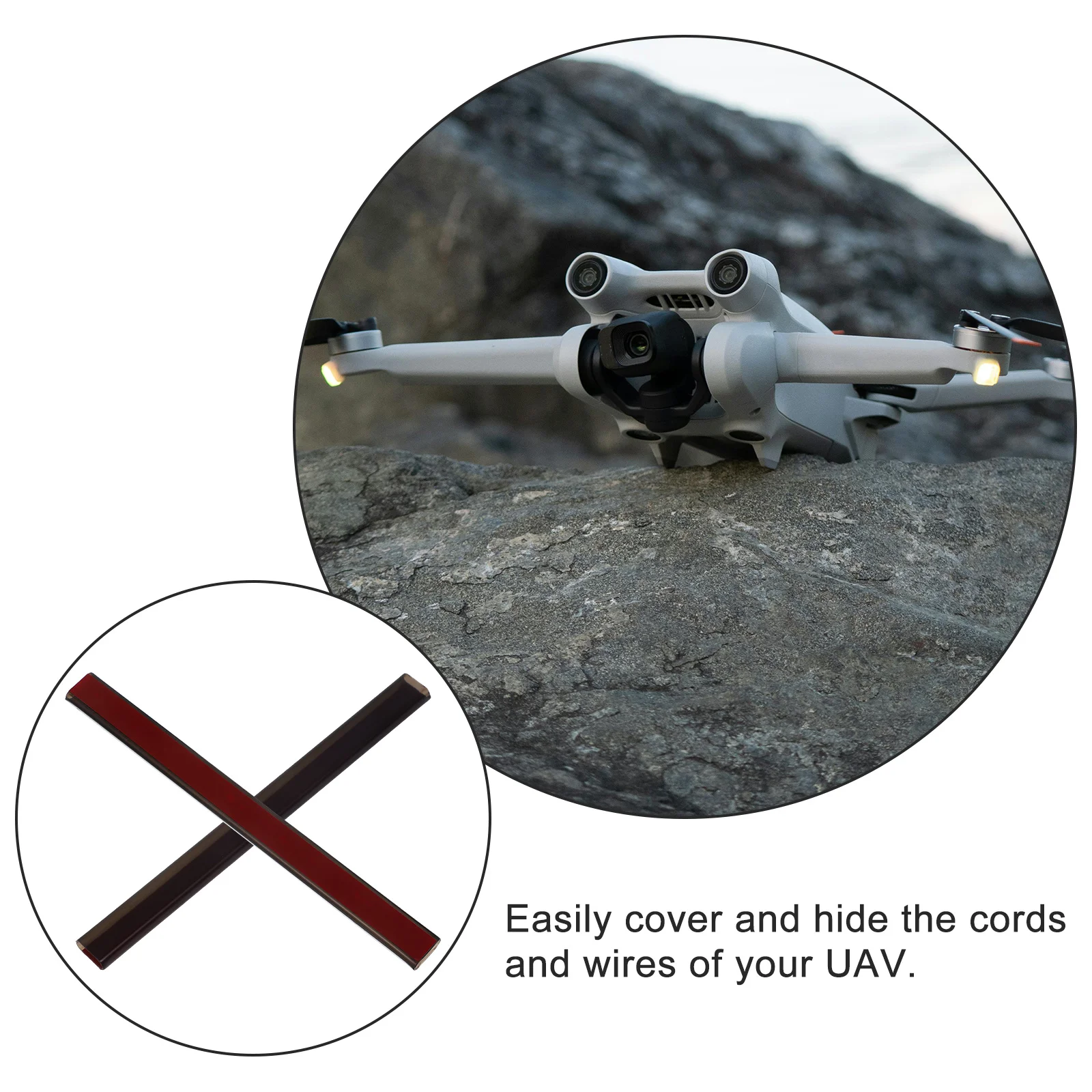 

4pcs Motor Wire Organizer Black Plastic Cord Hider For Durable Cable Protector Cover Strip Wire Management Cord Concealer