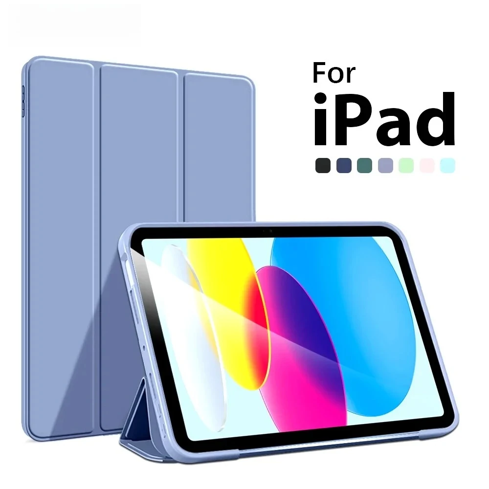 For Ipad Case A16 10 9 9th 10th Generation 2025 Pro 13 11th M5 M4 12.9 For iPad Air 11 M3 M2 5 4 3 Mini 6 7 A17 10.9 Cover