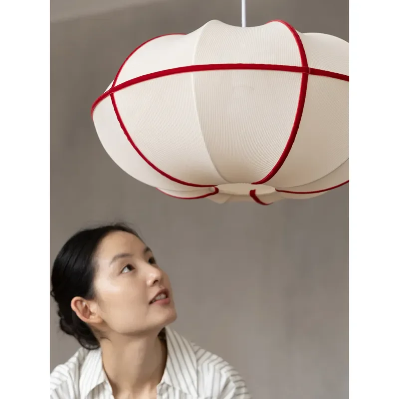 Red Velvet French Light Vintage Chandelier Furniture Restaurant Decor