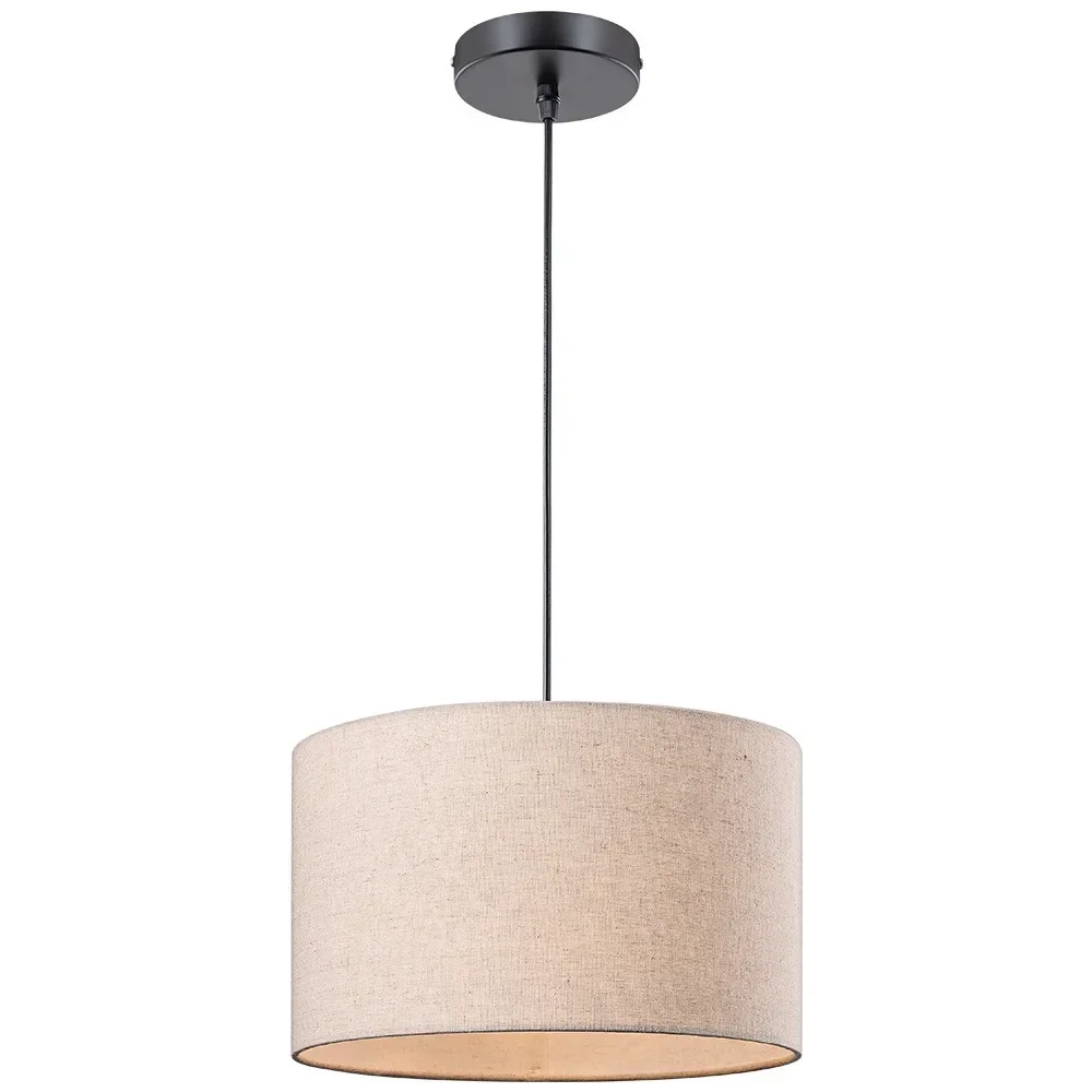

Nice Modern Minimalist Pendant Lights Cloth Lampshade Home Pendant Light For Living Room Bedroom