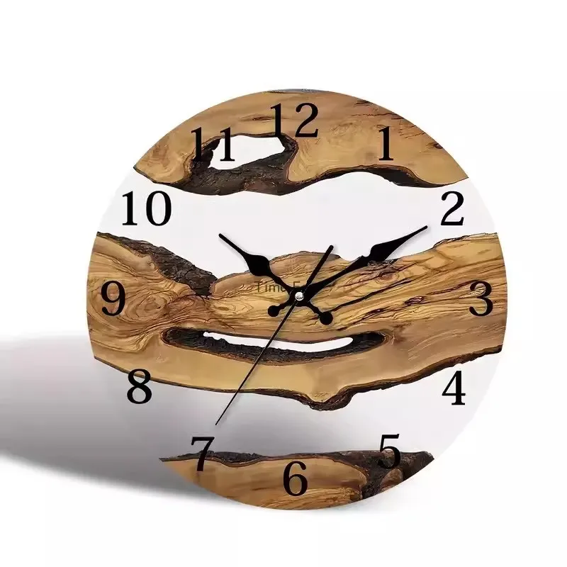 Glass Wall Clock (12