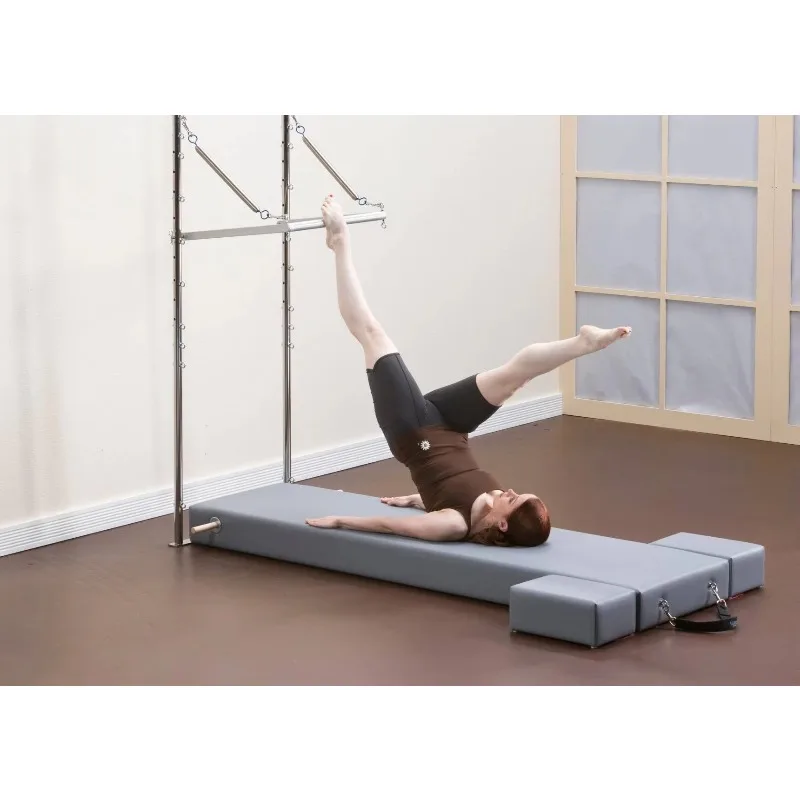 Factory Direct Adjustable Wood Pilates Reformer Commercial Health Pilates Training Bed for Yoga