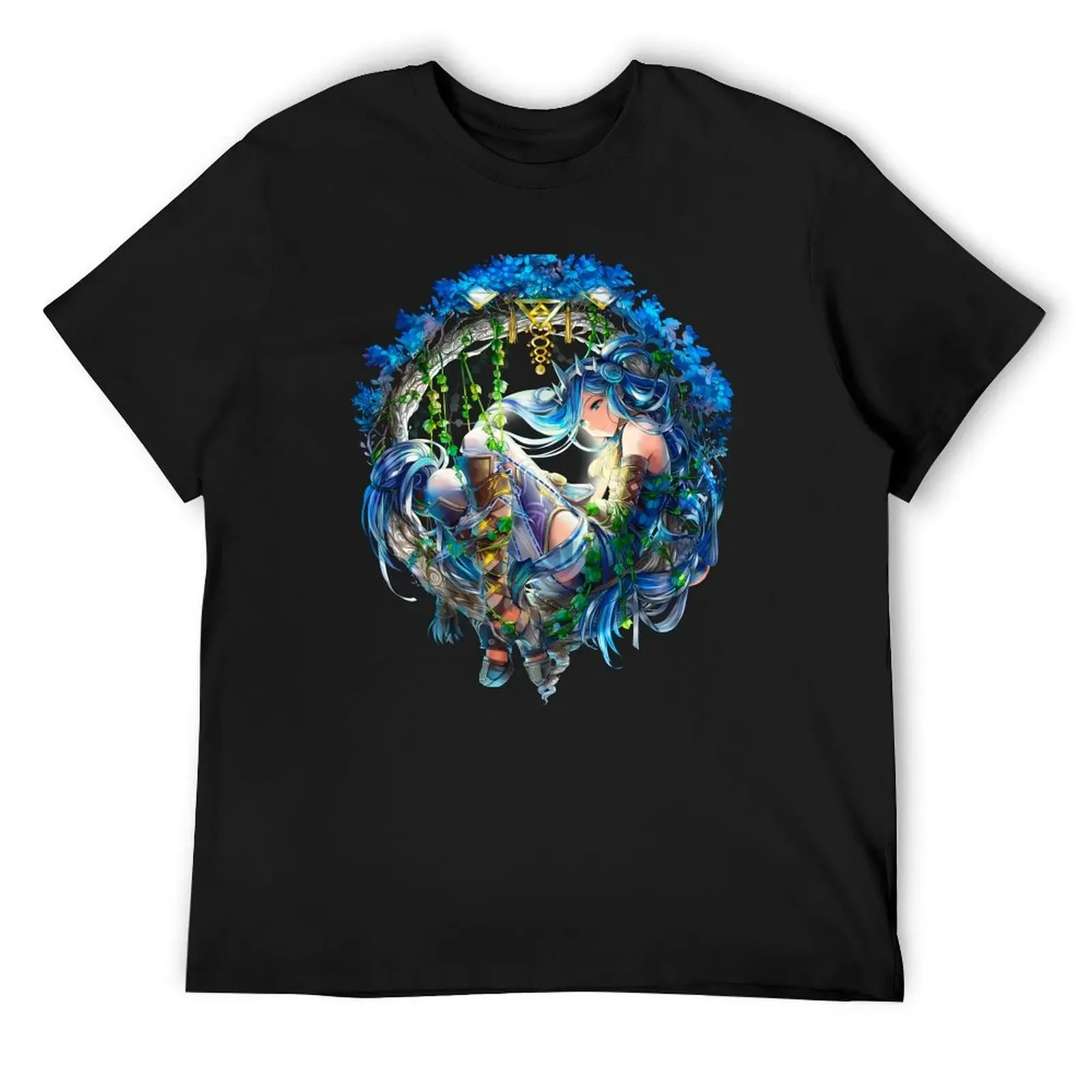 

Ys VIII: Lacrimosa of Dana - Dana Official Character Splash Art T-Shirt vintage clothes summer tops t shirt men