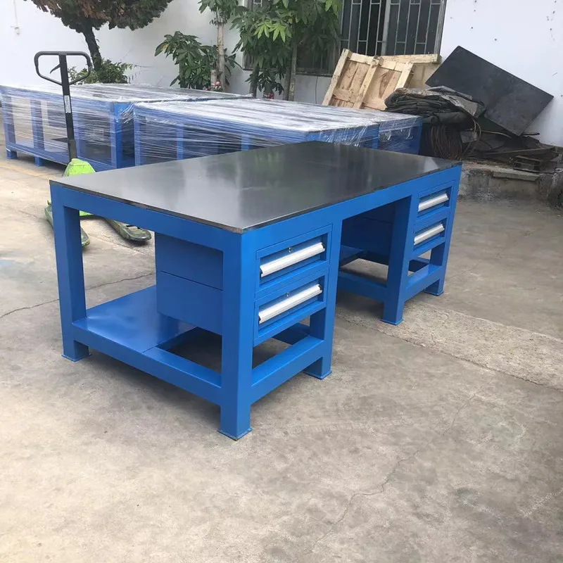 Heavy-duty mold fitter workbench, mold repair and assembly table, flying mold saving die steel plate table