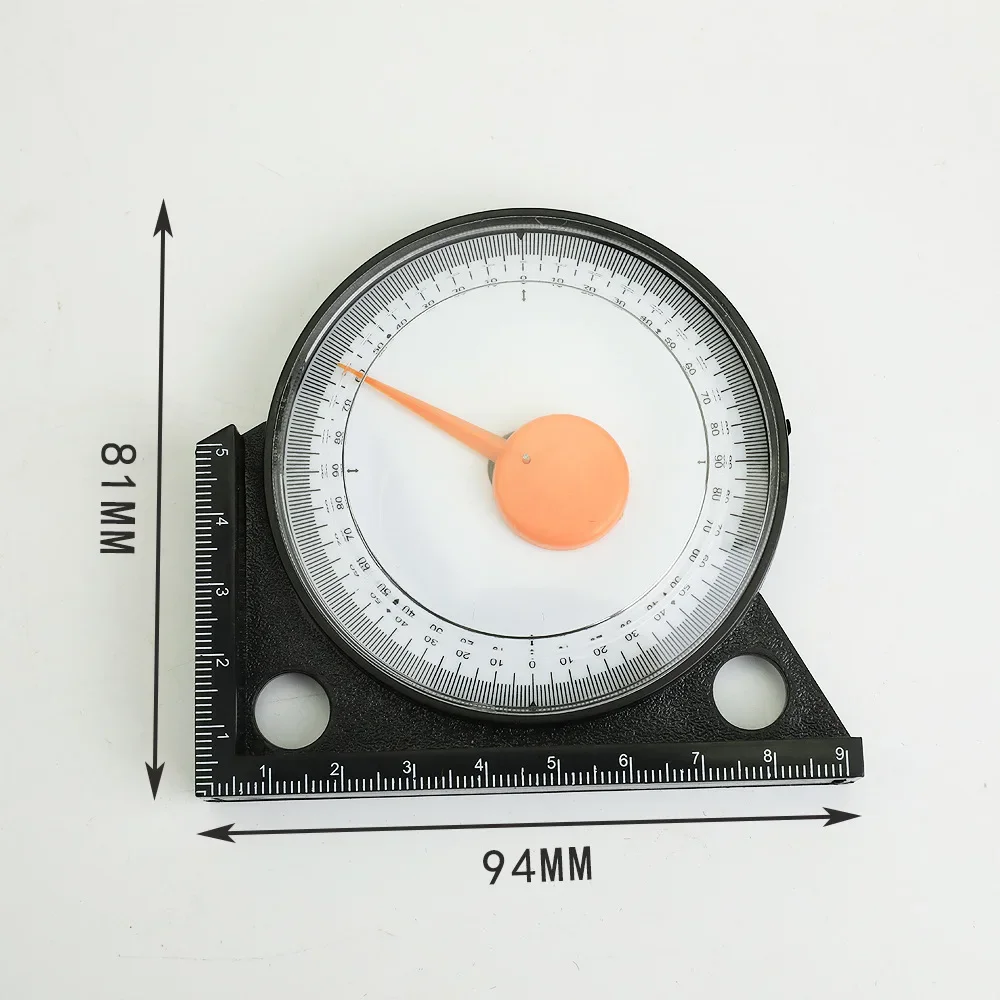 Huoto Plastic Digital Inclinometer Level Angle Measurement Tool Scale Ruler For Construction Woodworking